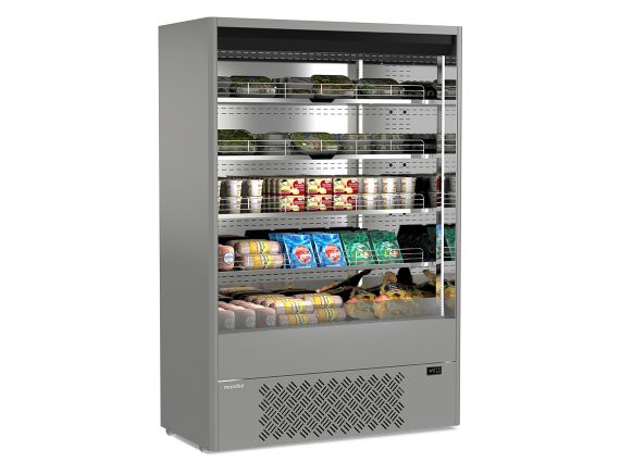 Espositore Murales inox 14X per salumi e latticini.